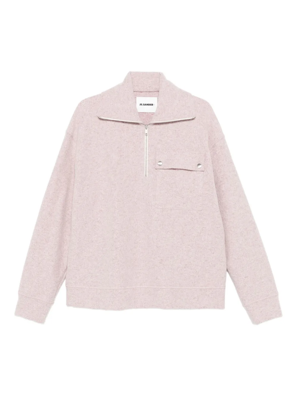 Jil Sander sudadera con cuello alto | rosado | Image 1