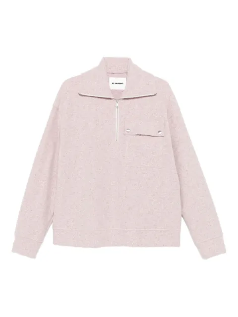 Jil Sander sudadera con cuello alto