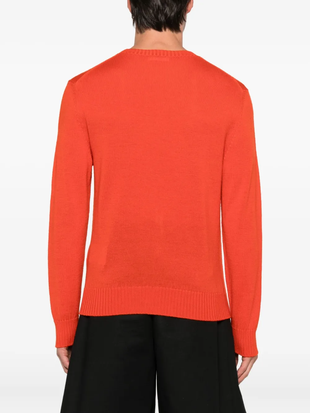 Jil Sander Trui van scheerwol Oranje