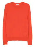 Jil Sander virgin wool sweater - Orange