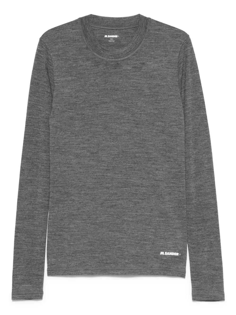 Jil Sander playera con logo estampado | gris | Image 1