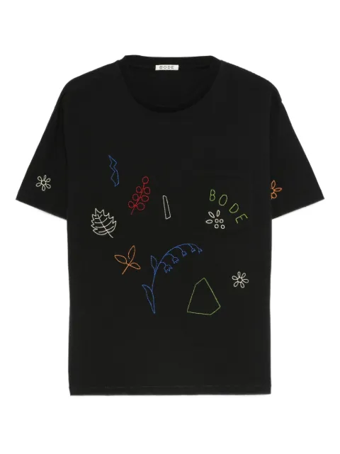 BODE embroidered pocket T-shirt