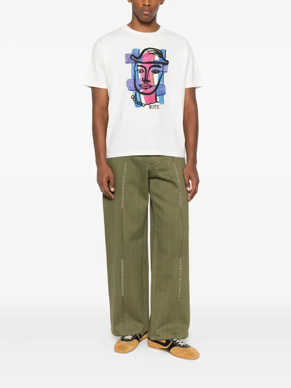 BODE hat-print T-shirt | T-Shirts | Image 2