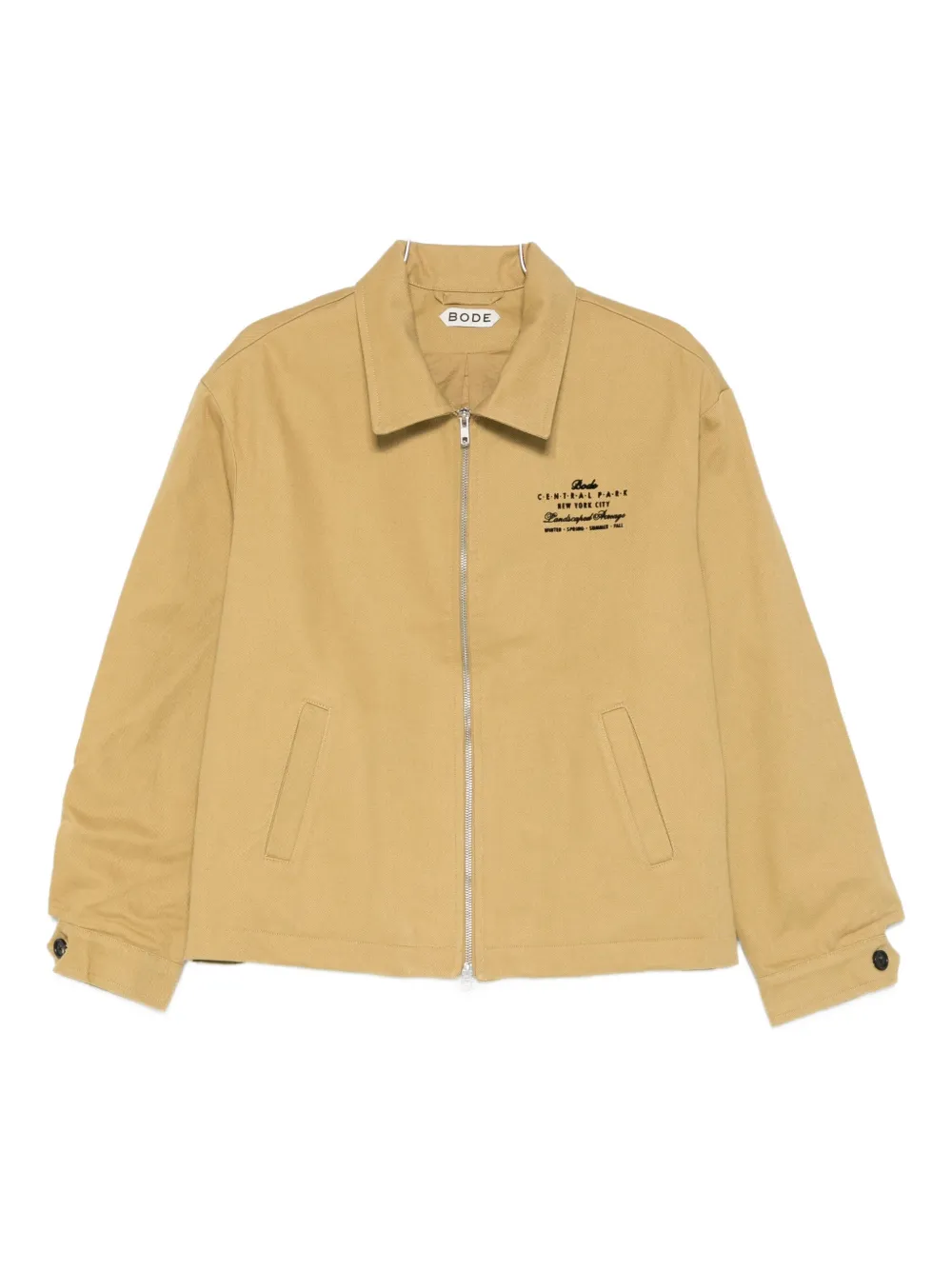 BODE Central Park jacket | Brown | Image 1