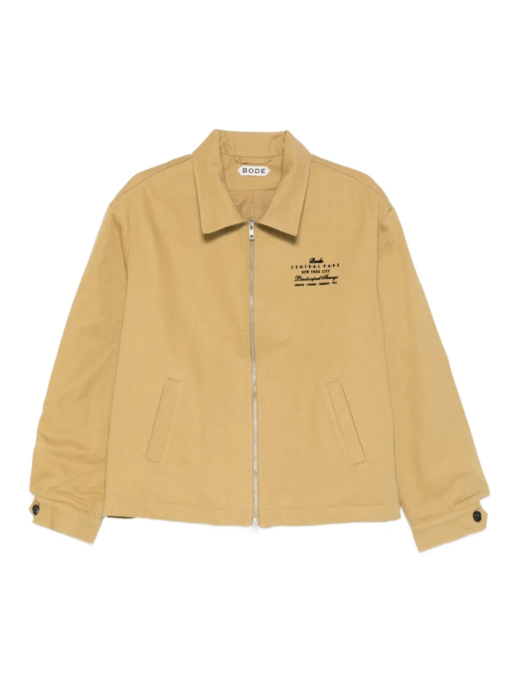 BODE Central Park jacket | Brown | Image 1