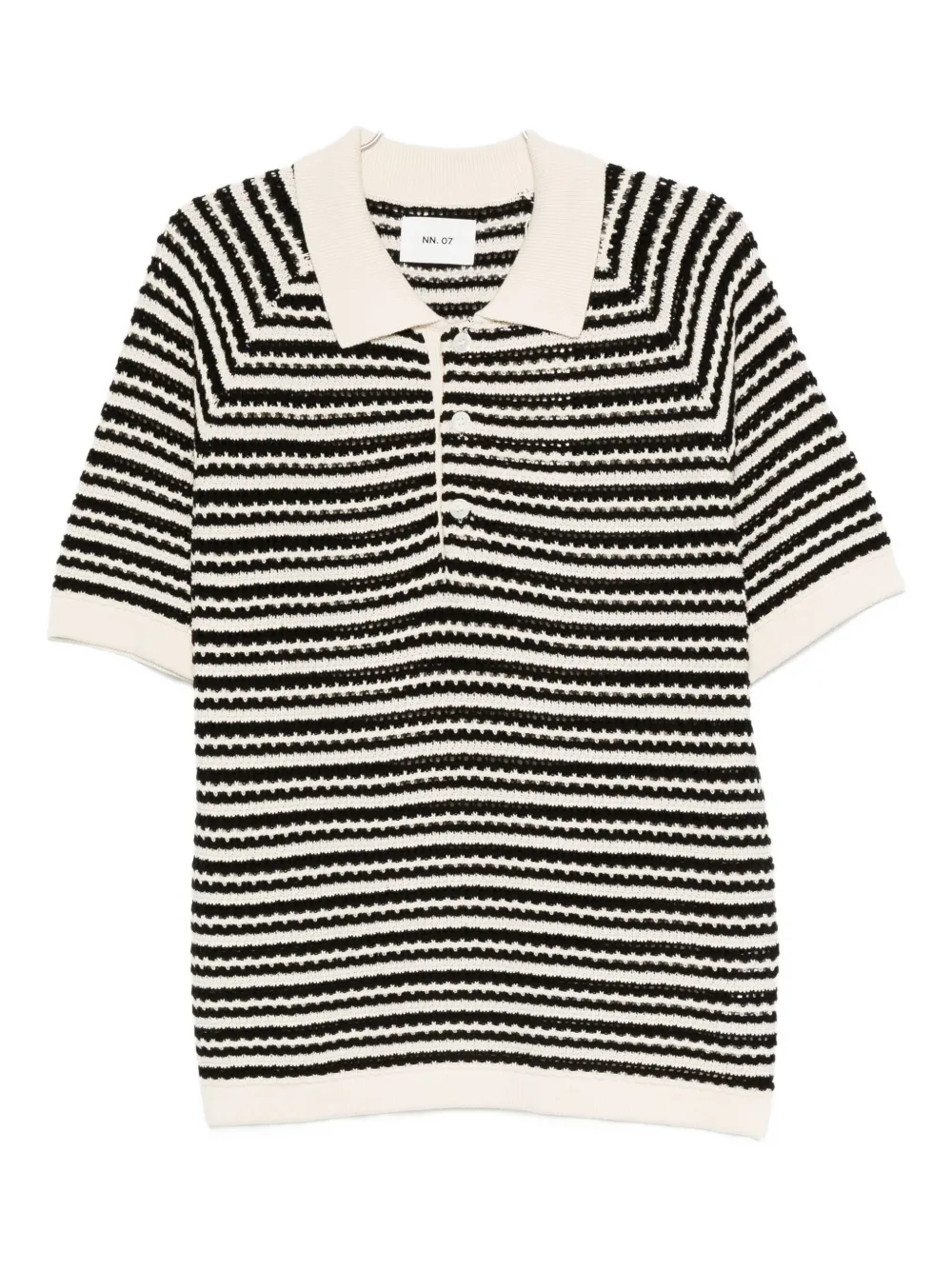 NN07 Brett polo shirt | Black | Image 1