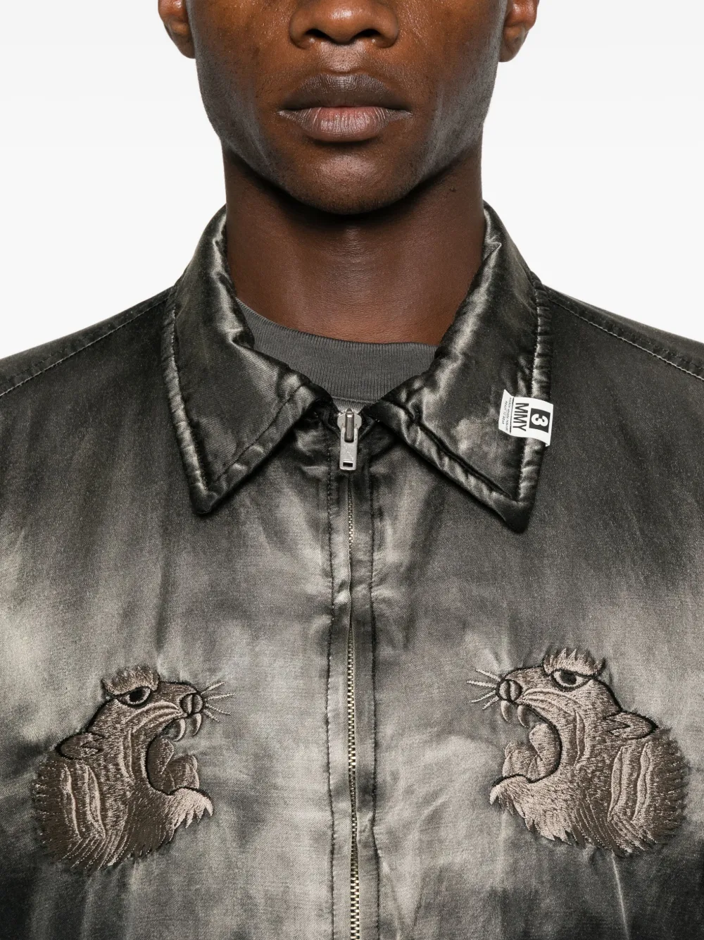 Maison MIHARA YASUHIRO Jack met borduurwerk Zwart