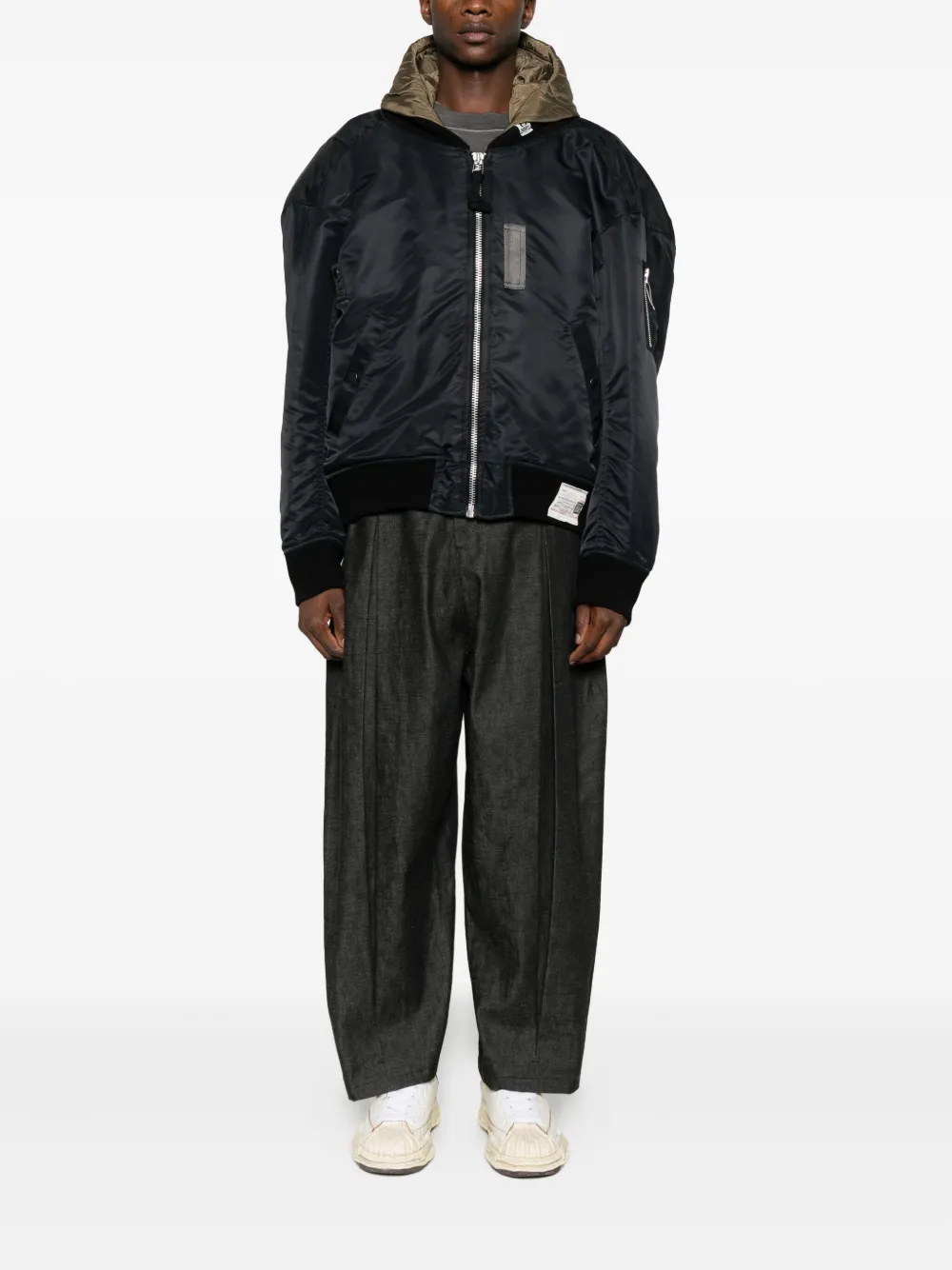 Maison MIHARA YASUHIRO chamarra bomber con capucha | Chamarras bomber | Image 2