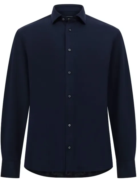 Boggi Milano camisa con cuello italiano