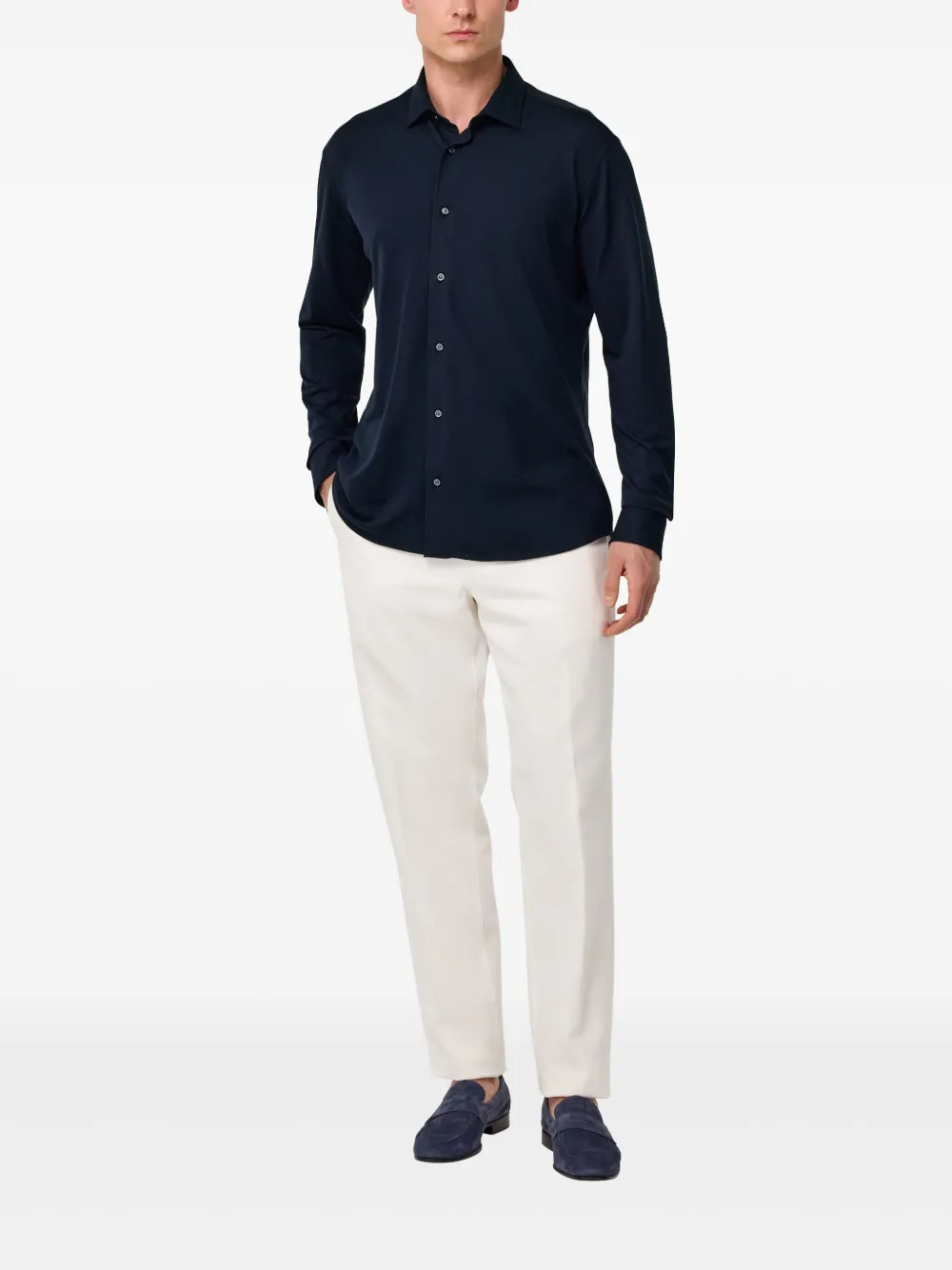 Boggi Milano spread-collar shirt | Image 2