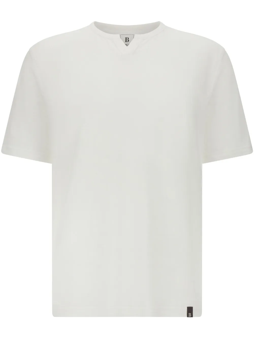 Boggi Milano playera con cuello abierto | blanco | Image 1