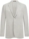 Boggi Milano herringbone blazer - Grey