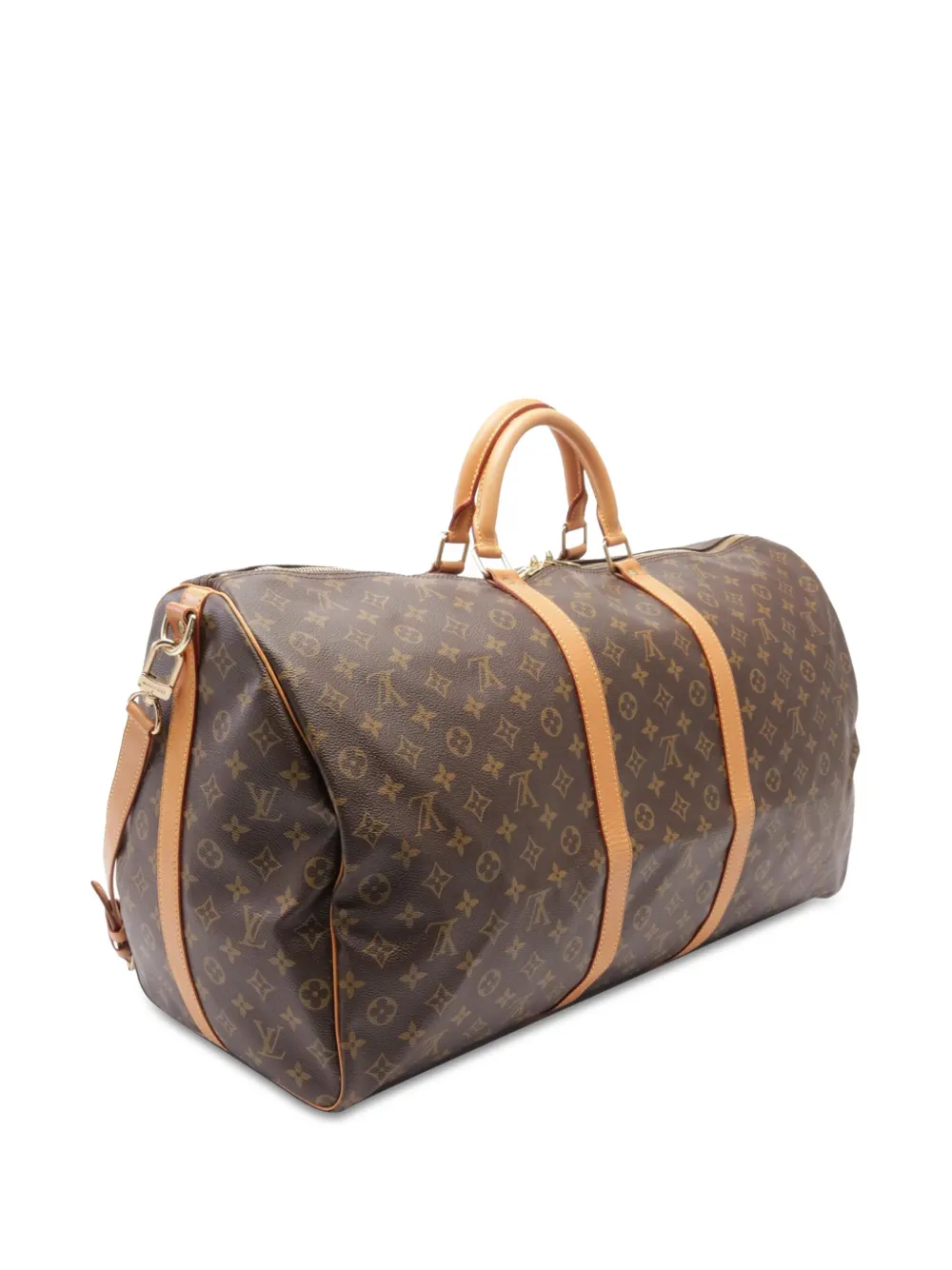 Louis Vuitton Pre-Owned 1995 Keepall Bandouliere 60 reistas met monogram - Bruin