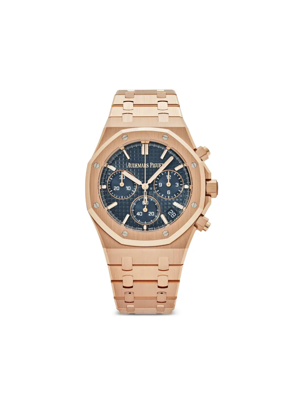 Audemars Piguet 2022 unworn Royal Oak Chronograph 50th Anniversary 41mm | Blue | Image 1
