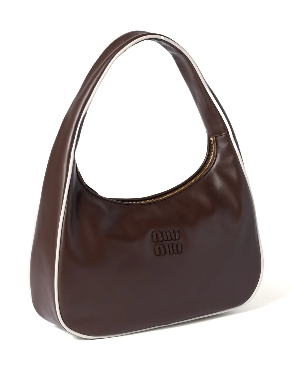 Miu Miu Wander Shoulder Bag In ブラウン