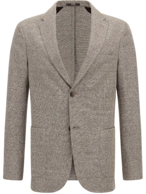 Blazer à poches plaquées - Boggi Milano - Modalova