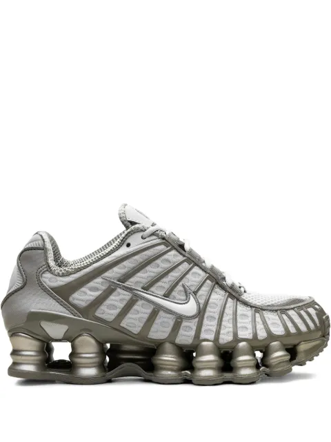 Nike Shox TL "Light Silver/White/Light Army" sneakers