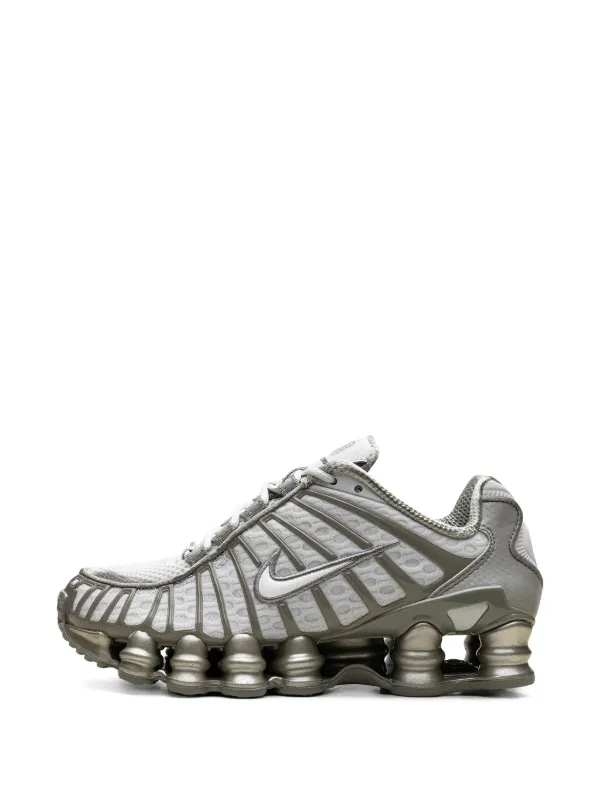 Nike Shox TL Sneakers | Silver | FARFETCH CA