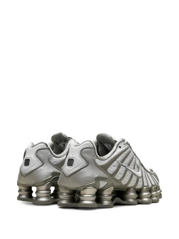 Nike Shox TL “Light Silver/White/Light Army” スニーカー | シルバー