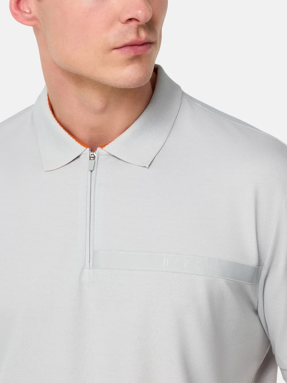 Boggi Milano Piqué poloshirt Grijs