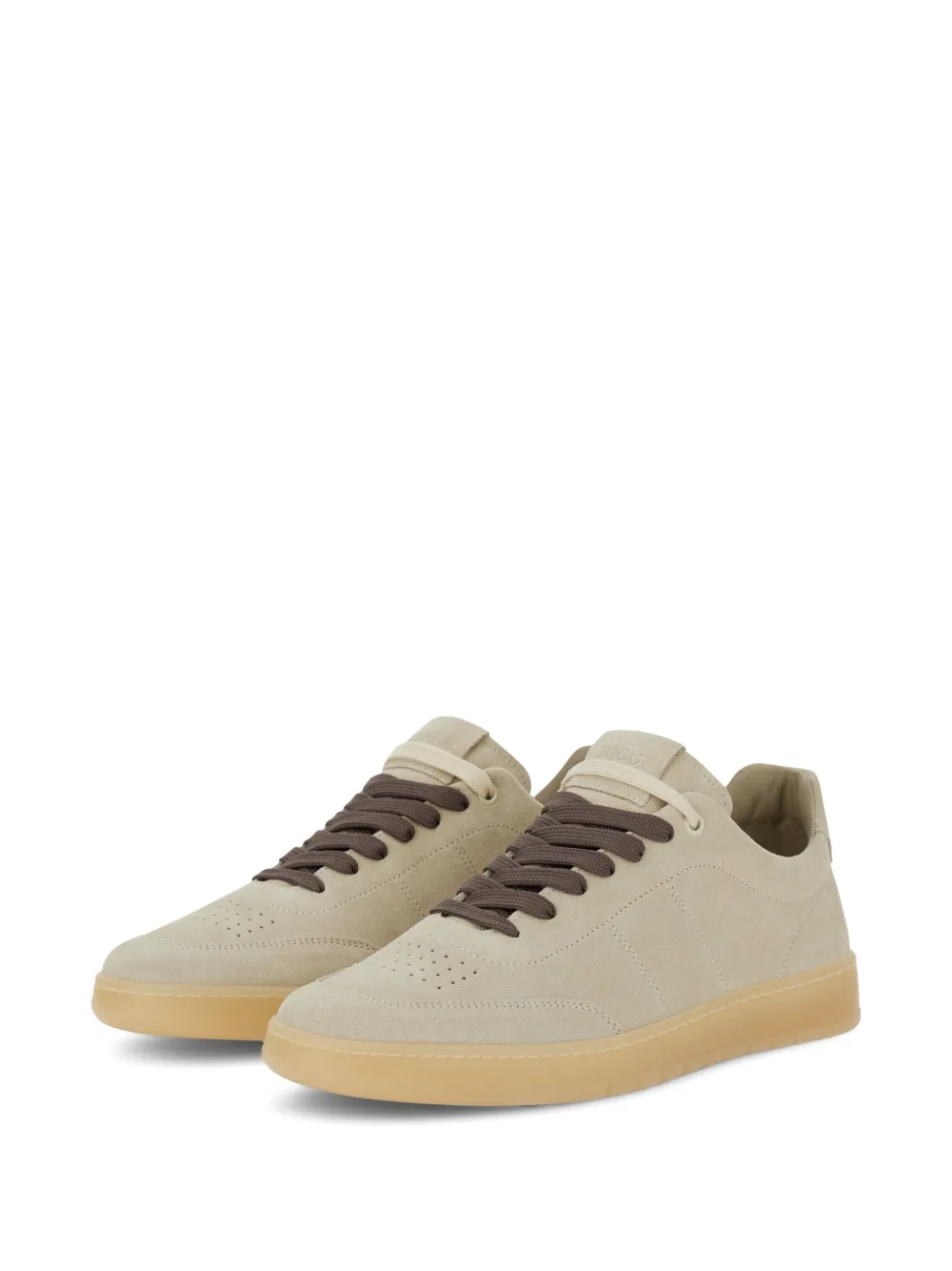 Boggi Milano Suède sneakers - Beige