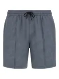 Boggi Milano charcoal grey swim shorts