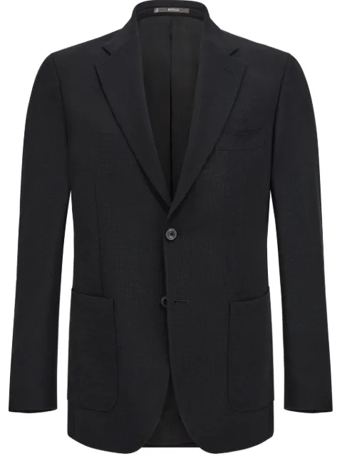 Boggi Milano patch pocket blazer