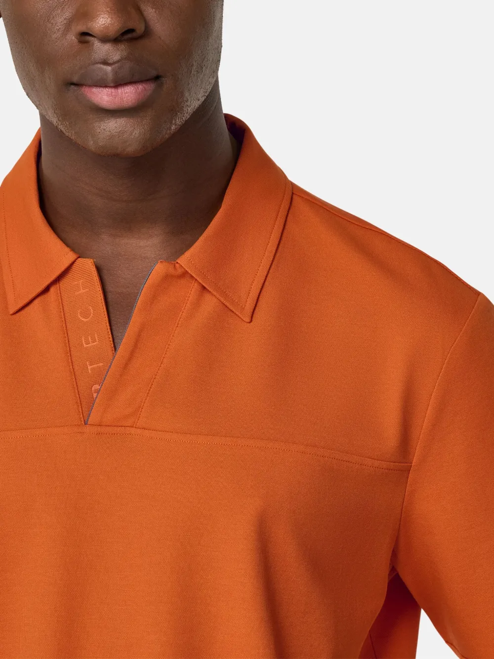 Boggi Milano Cool Jade-Fresh poloshirt Oranje