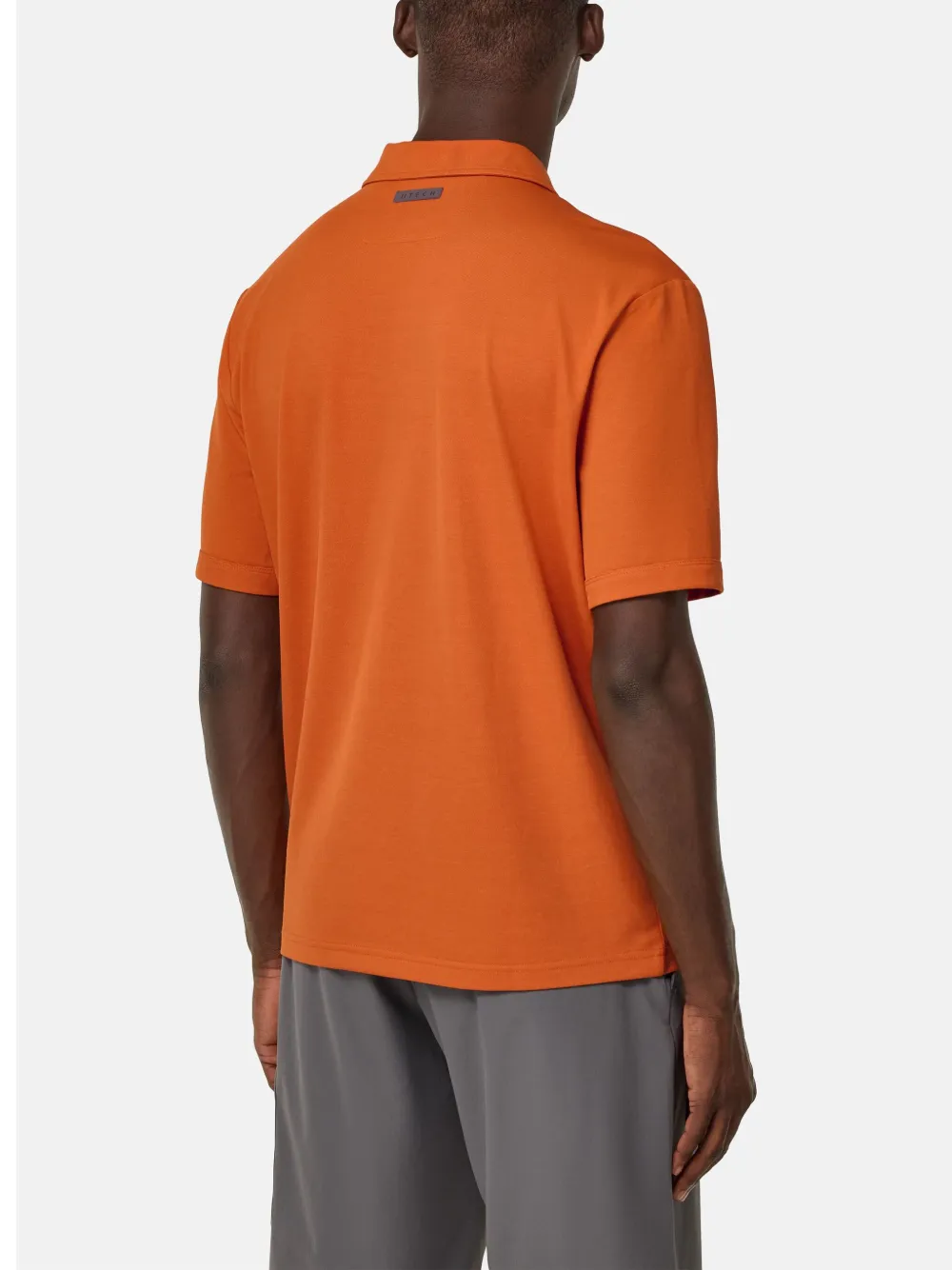 Boggi Milano Cool Jade-Fresh poloshirt Oranje