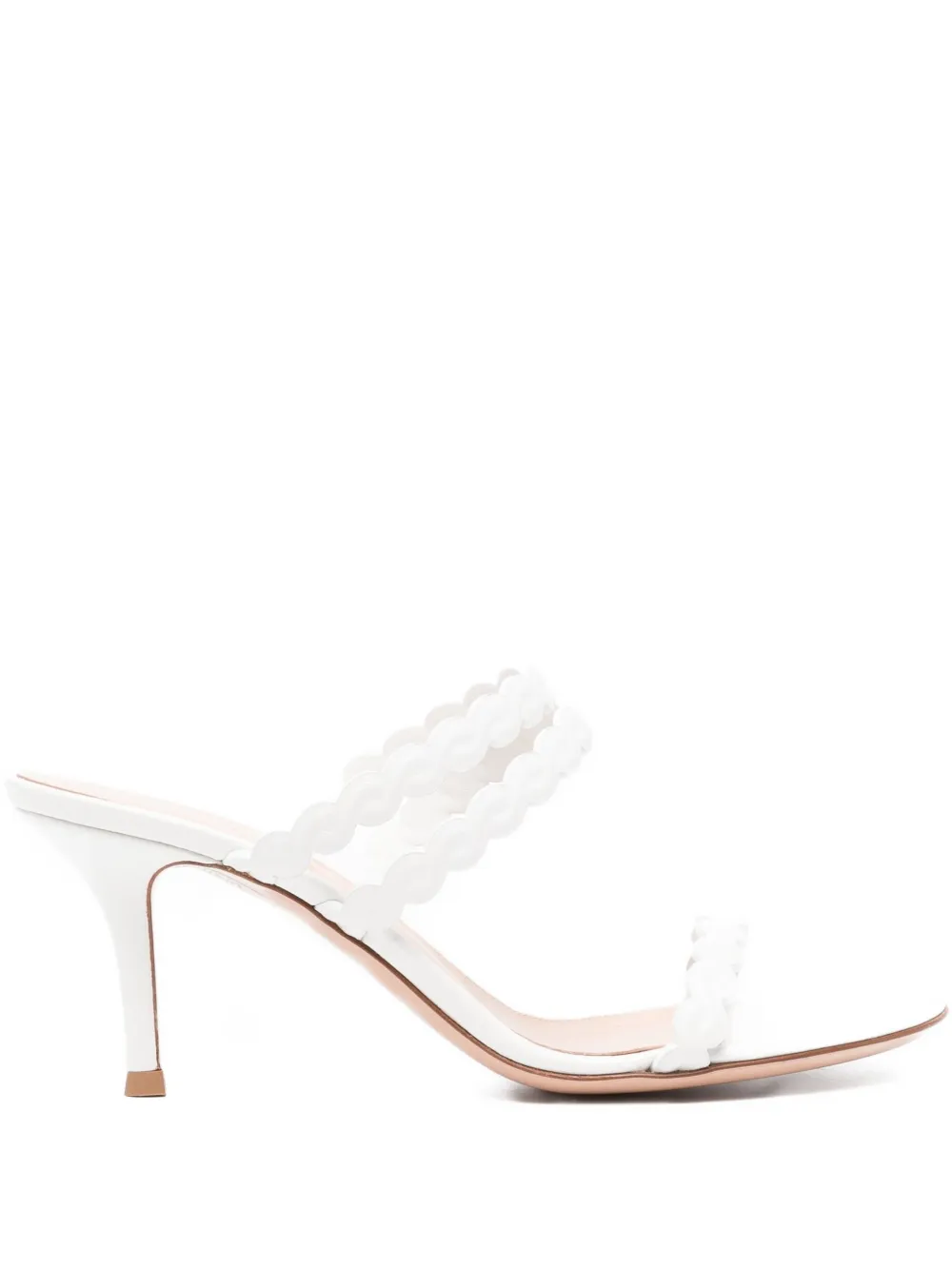 Gianvito Rossi 80mm Kai sandals White