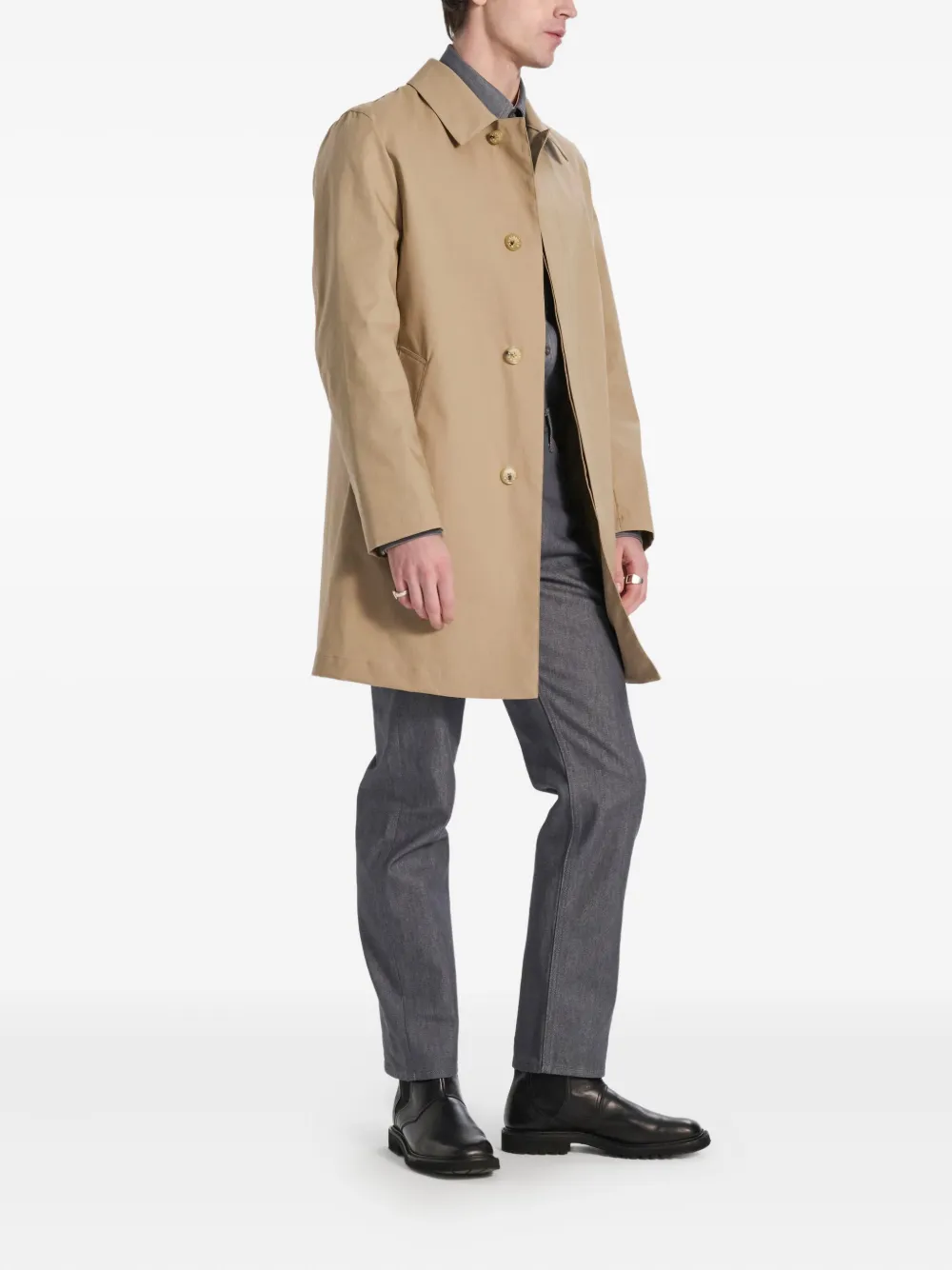 Mackintosh Dunoon regenjas Beige