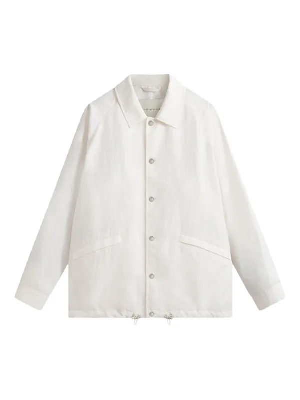 Easy マッキントッシュ CARRON コーチジャケット 白 36 メンズ