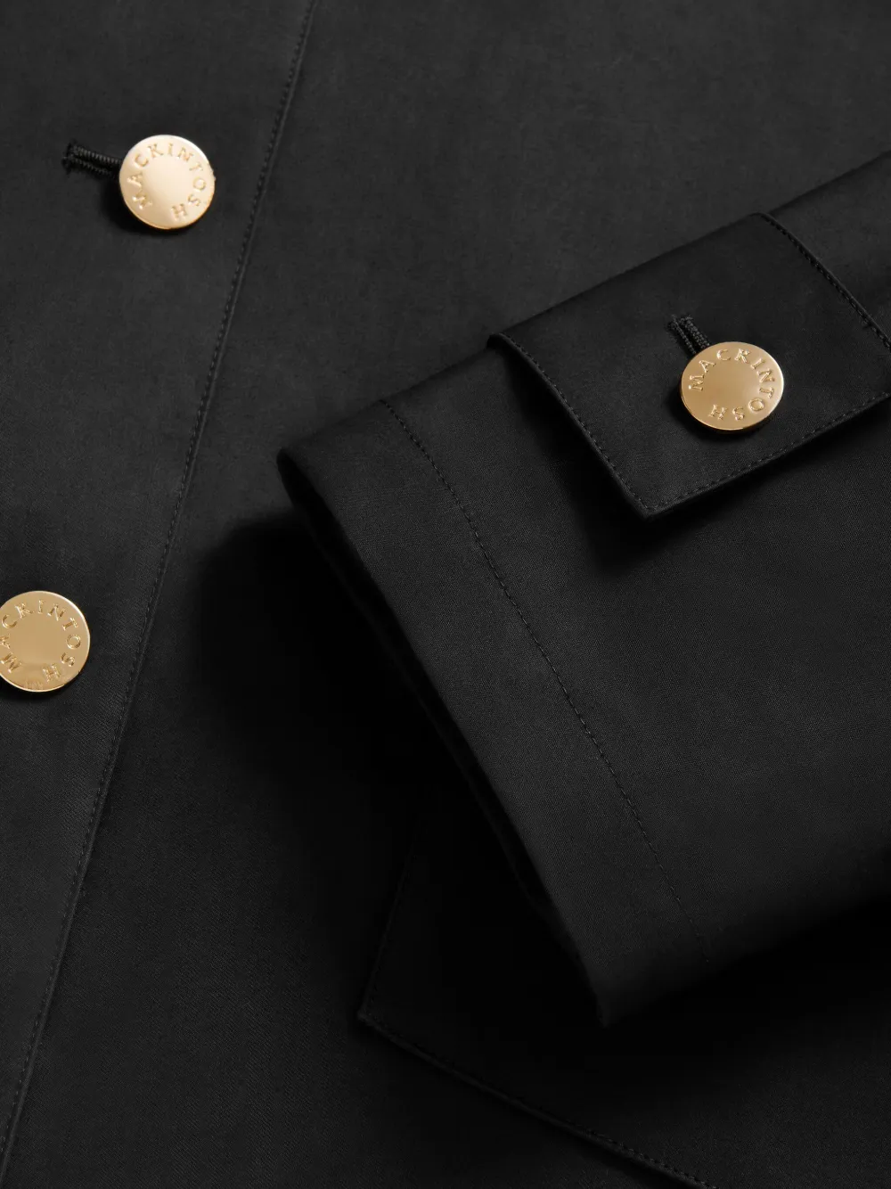 Mackintosh Humbie button-up coat | Single Breasted Coats | Image 2