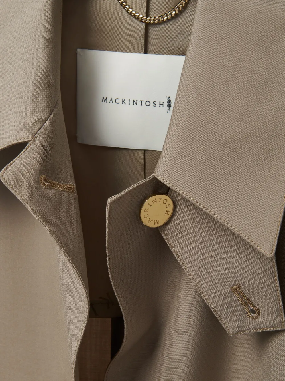 Mackintosh Banton jas Beige