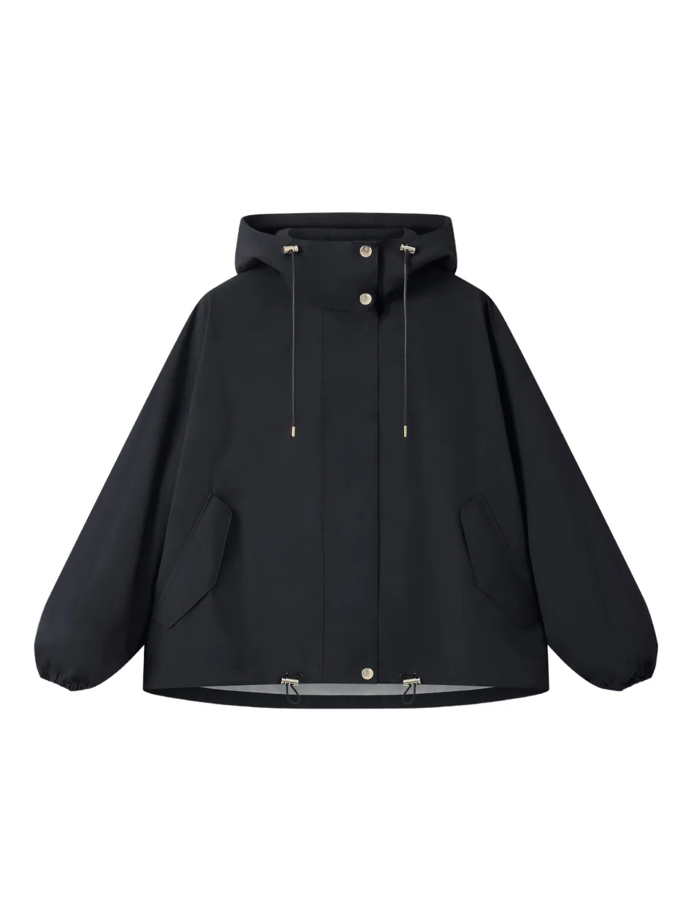 Mackintosh Skye drawstring hooded jacket | Black | Image 1