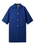 Mackintosh Collin short-sleeve buttoned coat - Blue