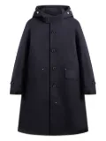Mackintosh Kirkton hooded coat - Blue