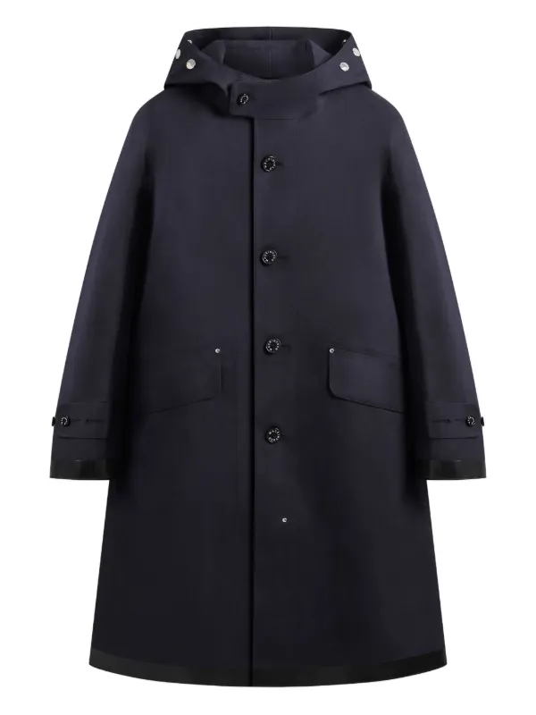 Mackintosh Kirkton フーデッドコート | ブルー | FARFETCH JP