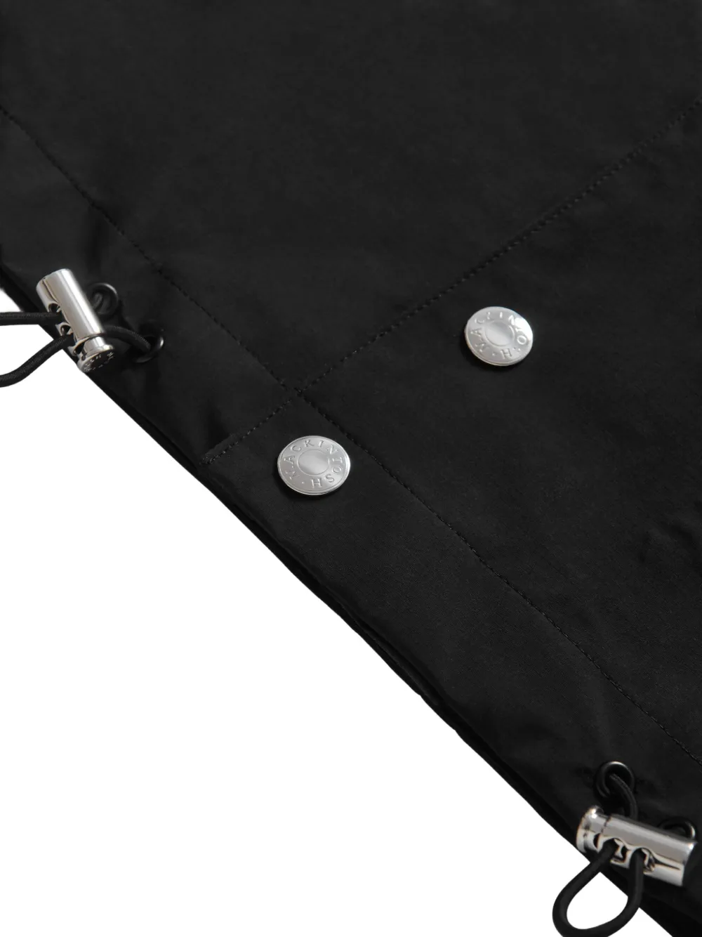 Mackintosh Raintec Skye jack met capuchon Zwart