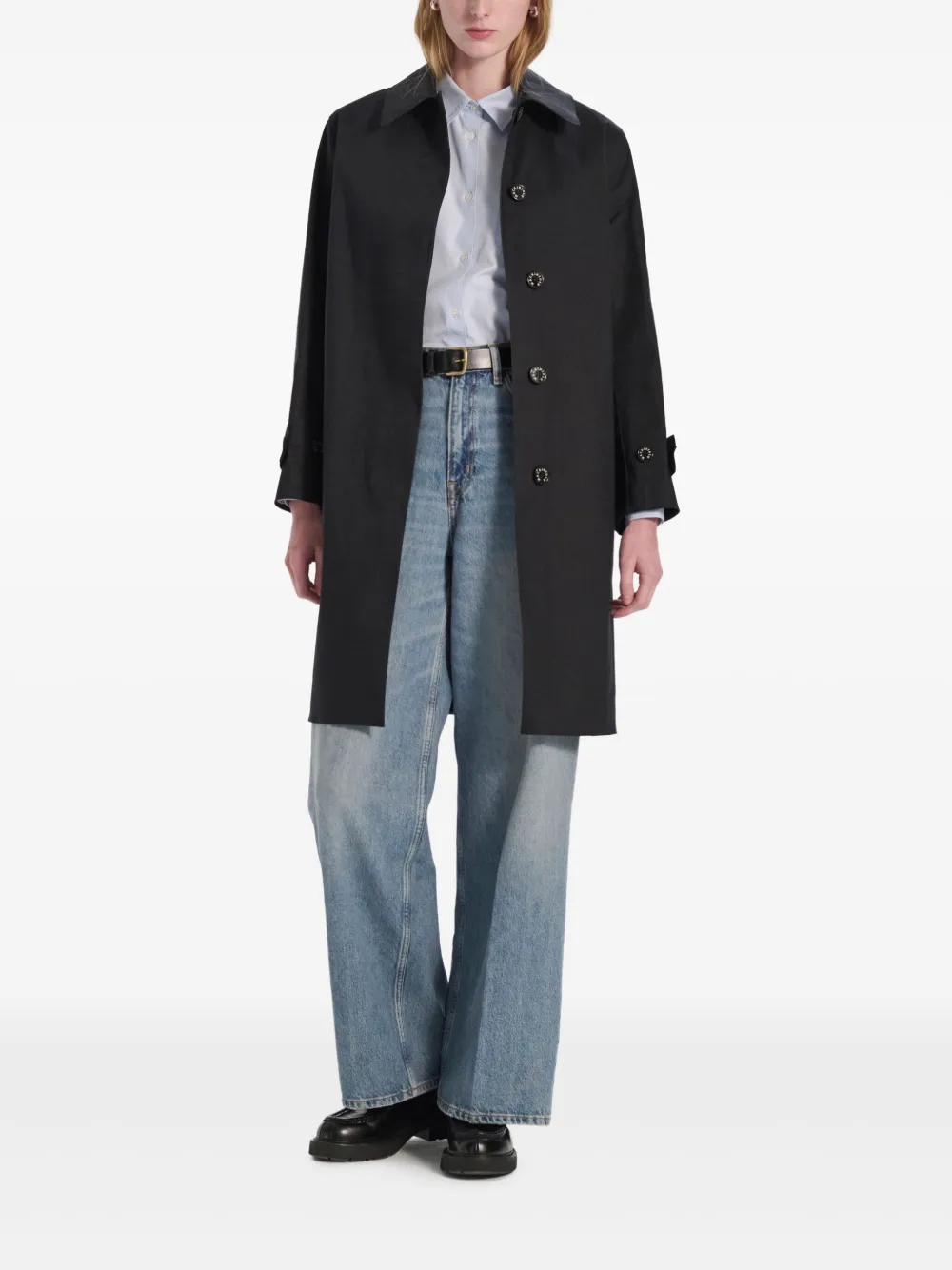 Mackintosh Banton jas Zwart