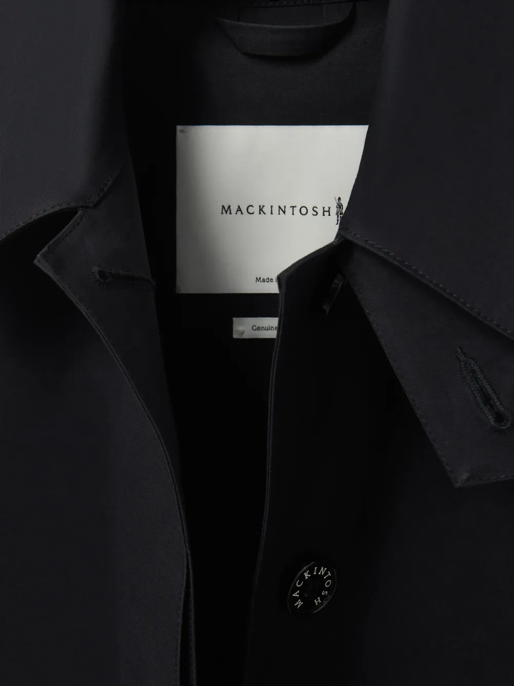 Mackintosh Banton jas Zwart