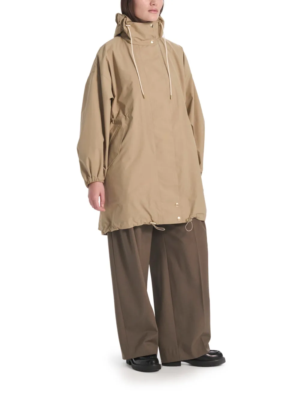 Mackintosh Skye parka met capuchon Beige