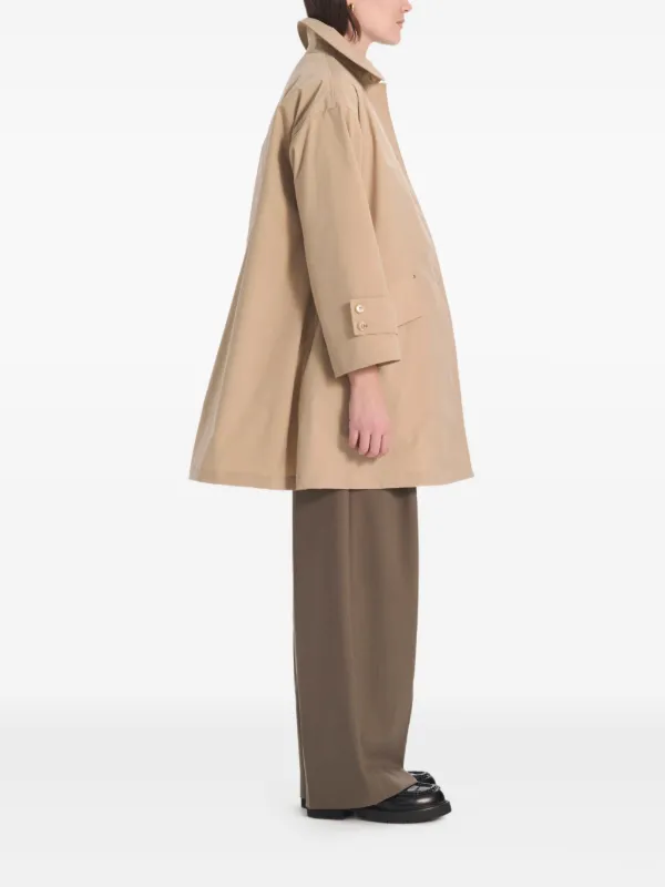 Mackintosh Humbie button-up Coat | Neutrals | FARFETCH