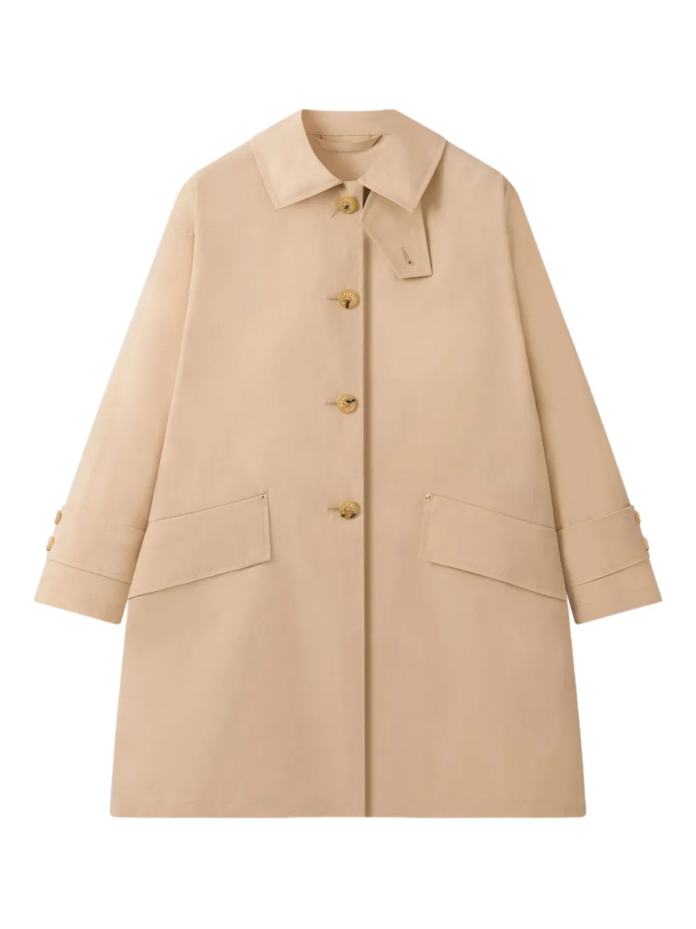 Mackintosh Humbie button-up coat | Neutrals | Image 1