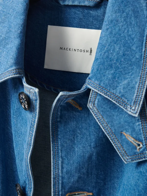 Mackintosh Humbie デニムジャケット | ブルー | FARFETCH JP