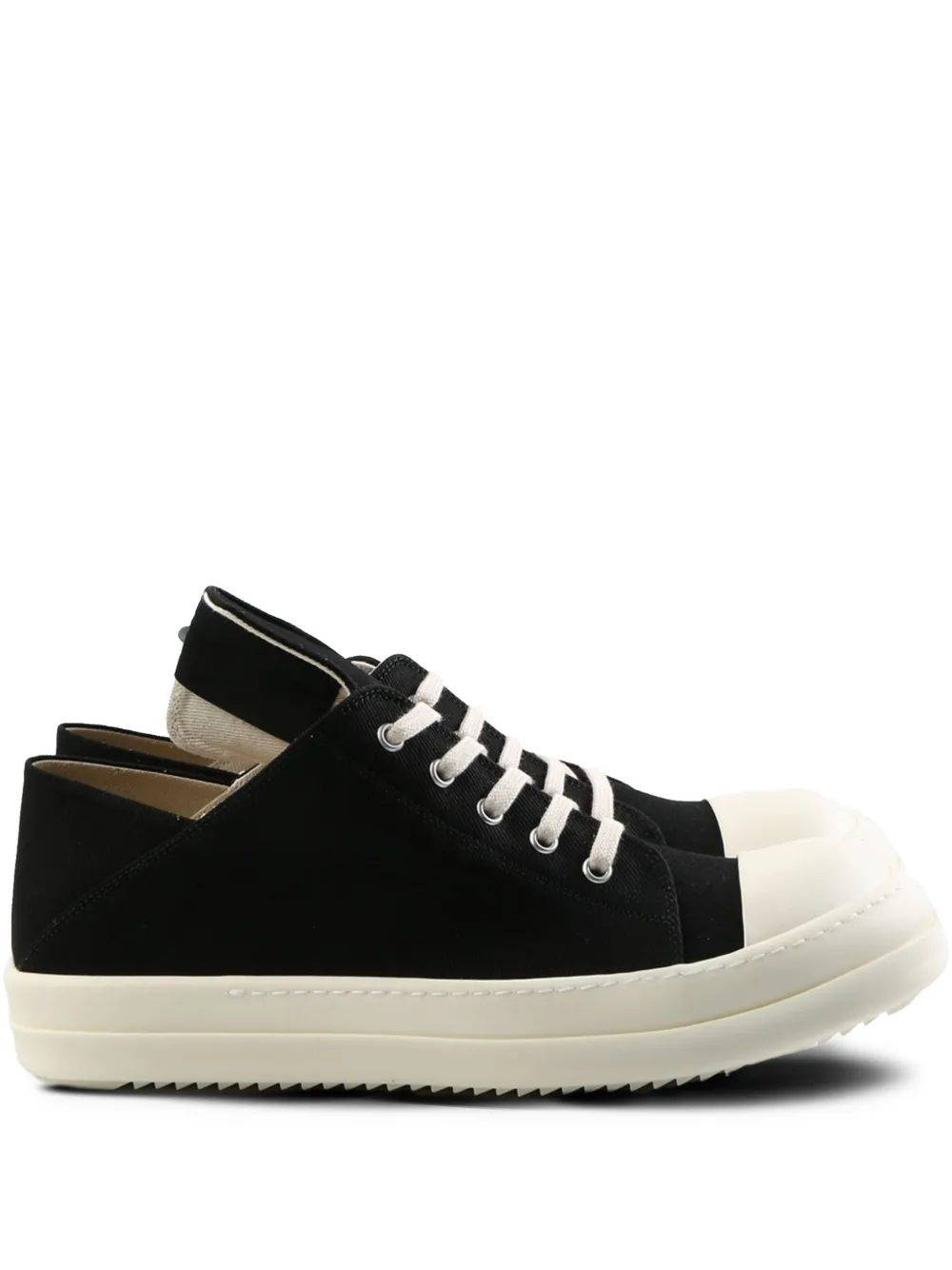 Rick Owens DRKSHDW cotton sneakers Black