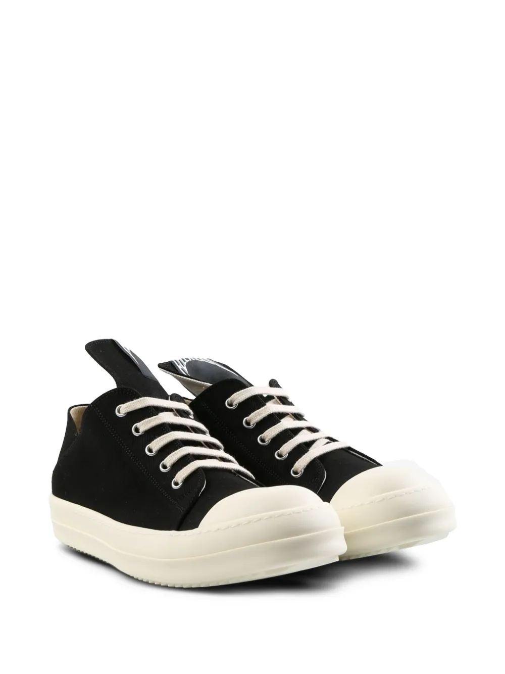 Rick Owens DRKSHDW cotton sneakers Black