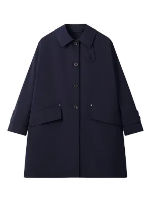 Maison Kitsuné ウール コート | ブルー | FARFETCH JP