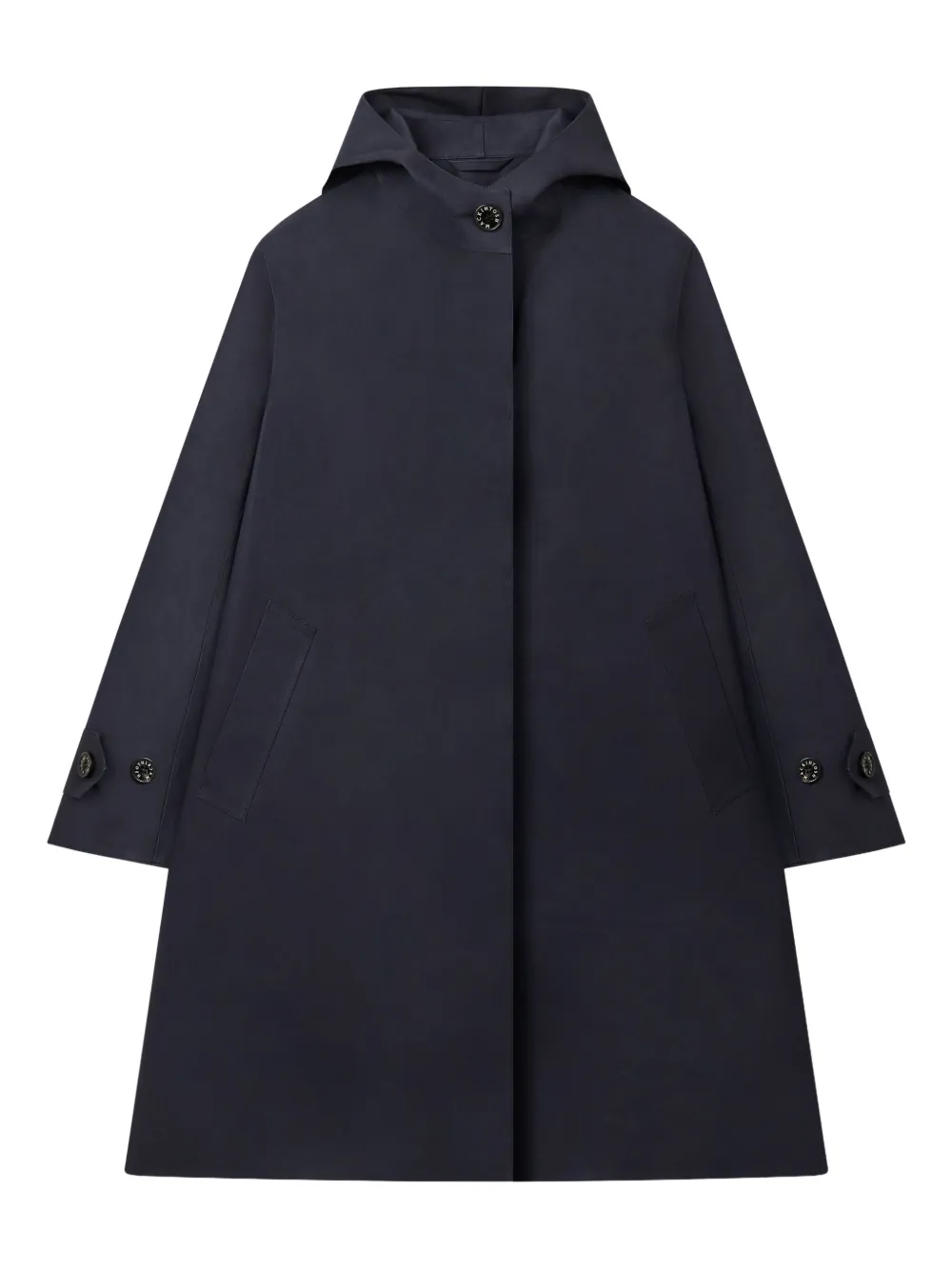 Mackintosh Jas met capuchon Blauw