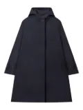 Mackintosh Watten hooded coat - Blue